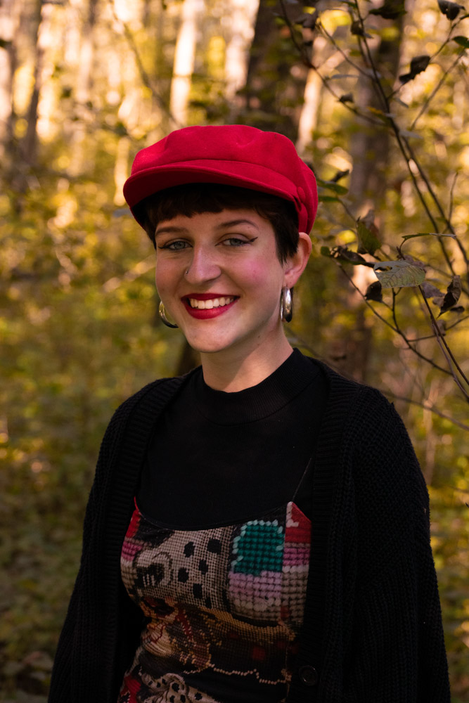Portrait Fanny im Wald, Mühldorf